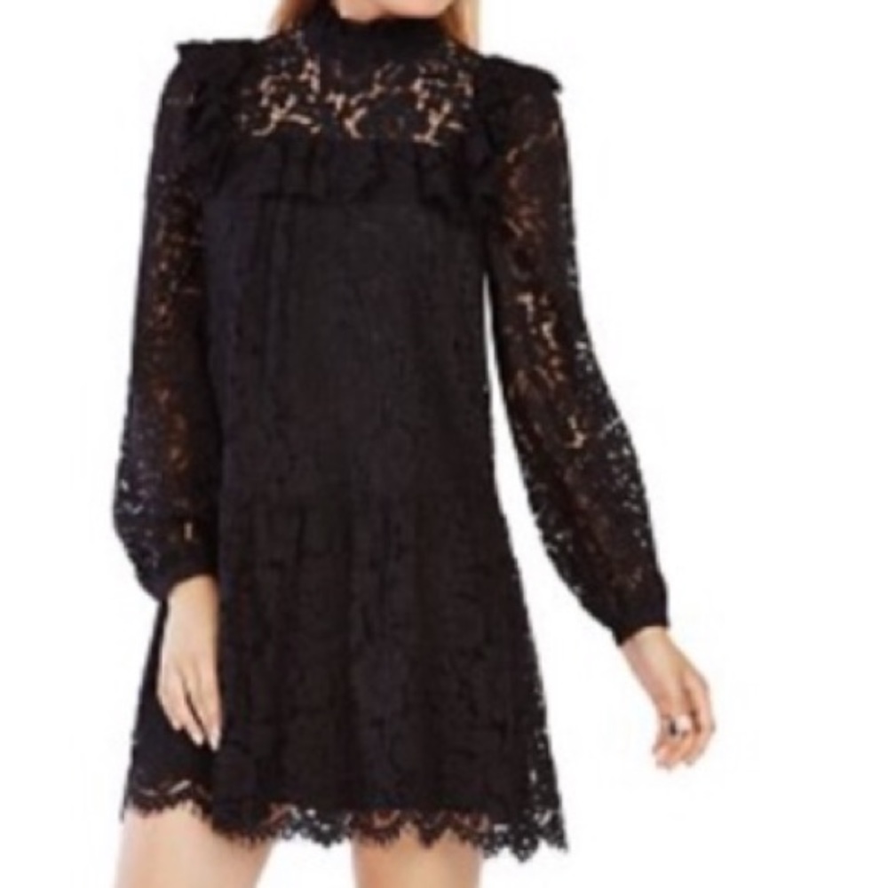 BCBG black lace dress